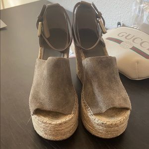 Marc Fischer Alida Espadrille Platform Wedge